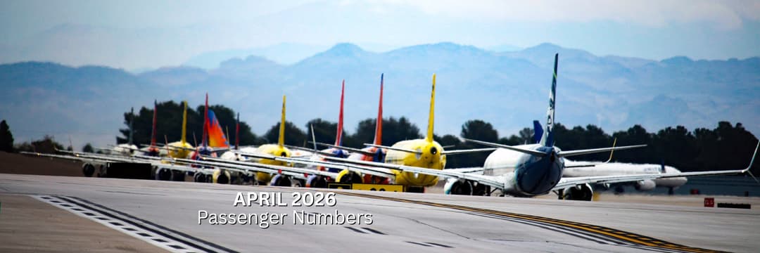 April 2026 Passenger Numbers